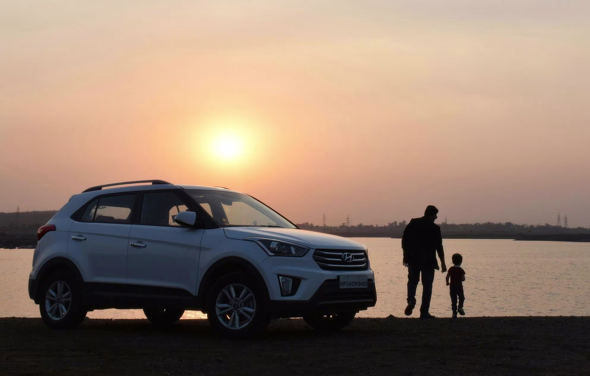 Happy travelers renting cars in Sri Lanka